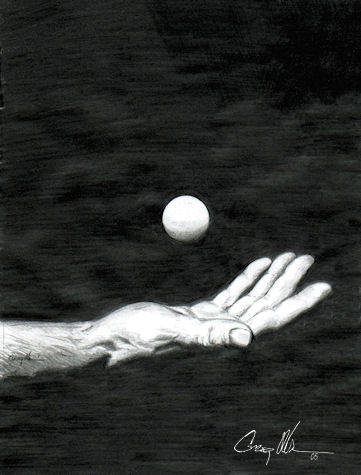 Hand & Globe